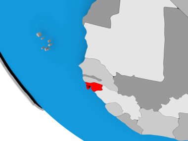 Gine-Bissau siyasi dünya üzerinde