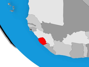 Sierra Leone siyasi dünya üzerinde