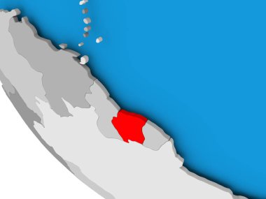 Surinam siyasi dünya üzerinde