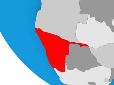 Namibya siyasi dünya üzerinde