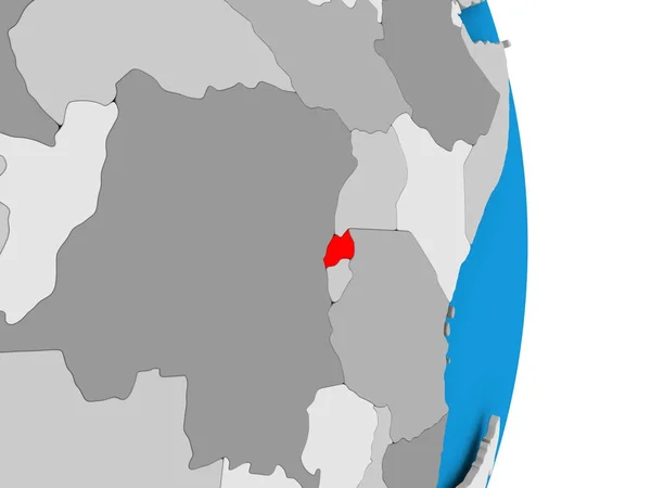 Ruanda Globe — Stok fotoğraf