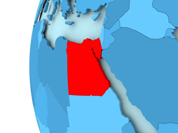 Karta över Egypten — Stockfoto