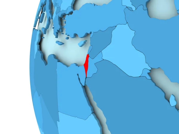 イスラエル共和国の地図 — ストック写真