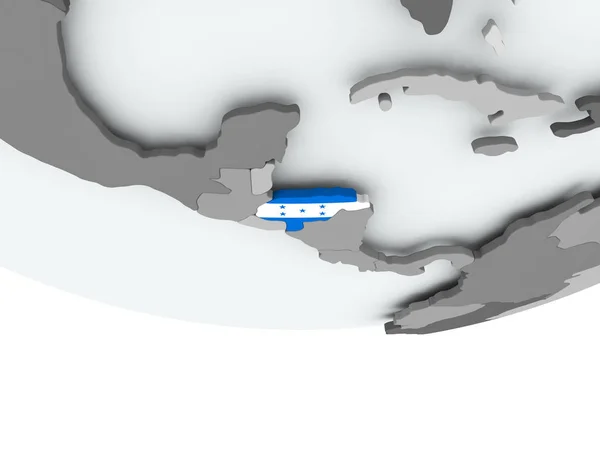 세계에 플래그 온두라스 — 스톡 사진