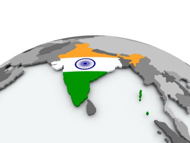 Hindistan bayrağı dünya üzerinde