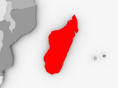 Madagaskar Haritası