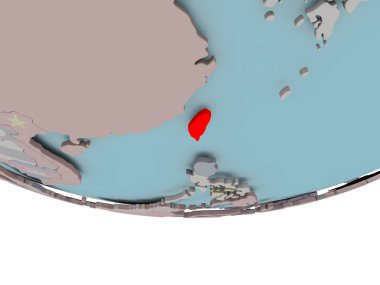 Tayvan bayrağı dünya üzerinde