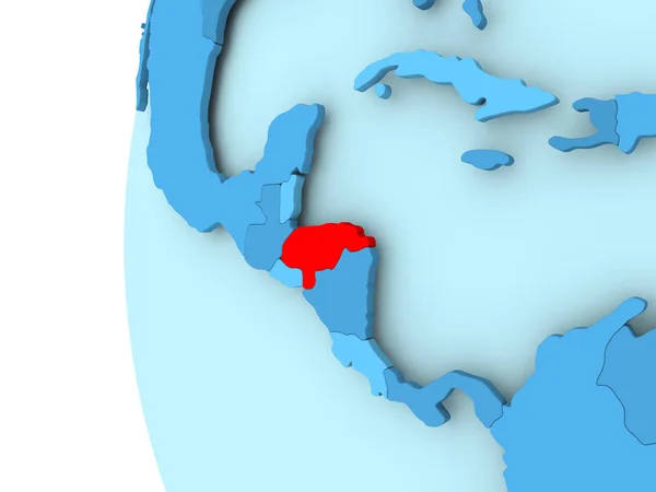 Honduras Térkép — Stock Fotó