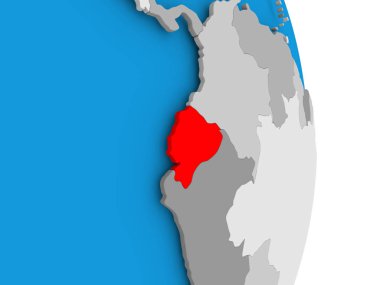 Dünya üzerinde Ekvador