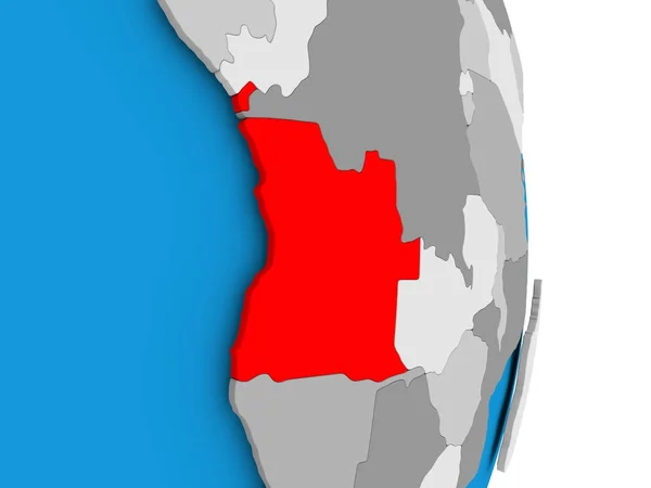 Angola Globe — Stok fotoğraf