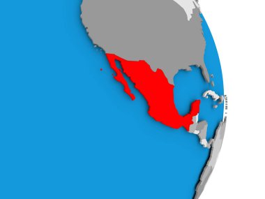 meksika dünya üzerinde