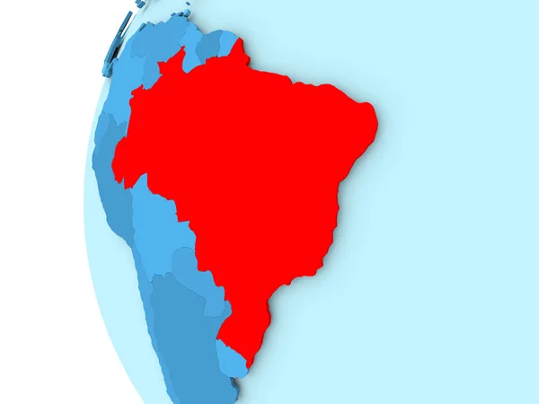 Map of Brazil — Stock Photo, Image