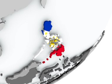 Harita Filipinler bayrağı