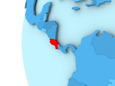 Kosta Rika Haritası