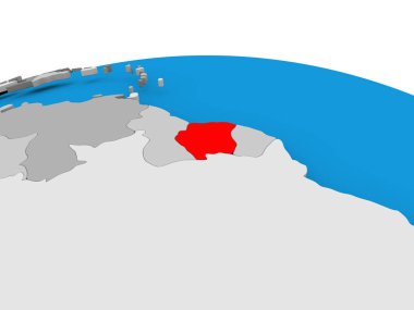 Surinam siyasi dünya üzerinde