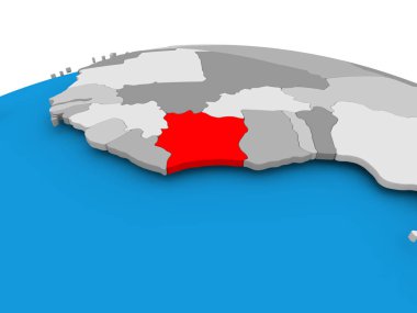 Fildişi Sahili siyasi dünya üzerinde