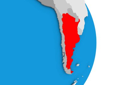 Arjantin dünya üzerinde