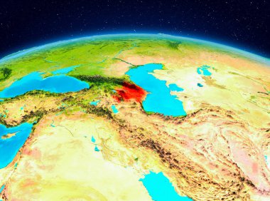 Yörüngeden Azerbaycan