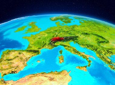 Yörüngeden İsviçre