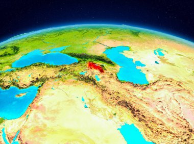 Yörüngeden Ermenistan