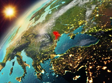 Moldova Planet Earth günbatımı