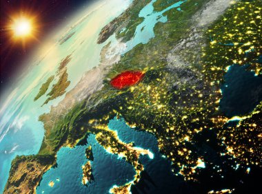 Planet Earth günbatımı, Çek Cumhuriyeti