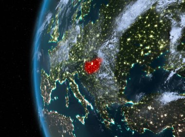 Kırmızı gece Macaristan