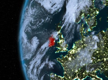 İrlanda kırmızı gece