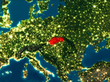 Kırmızı gece Slovakya