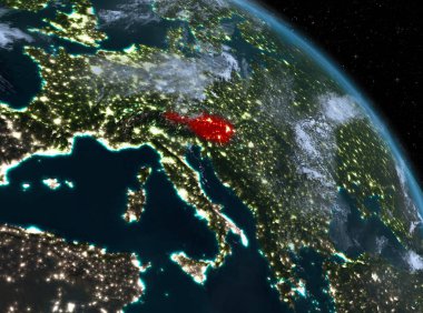 Avusturya yörüngeden geceleri