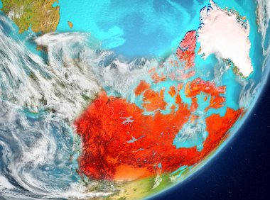 Uzaydan gelen Kanada