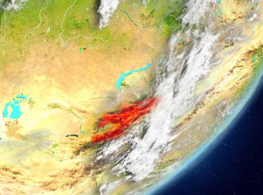 Uzaydan gelen Kırgızistan