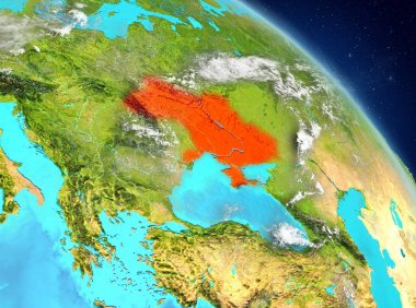 Yörüngeden Ukrayna