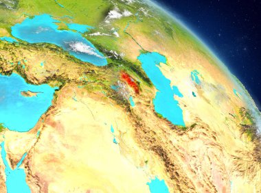 Yörüngeden Ermenistan