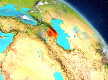 Yörüngeden Azerbaycan