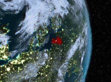 Gece boyunca yeryüzünde Letonya