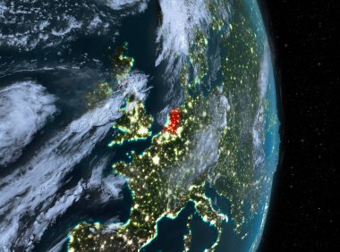Gece boyunca Hollanda Dünya üzerindeki