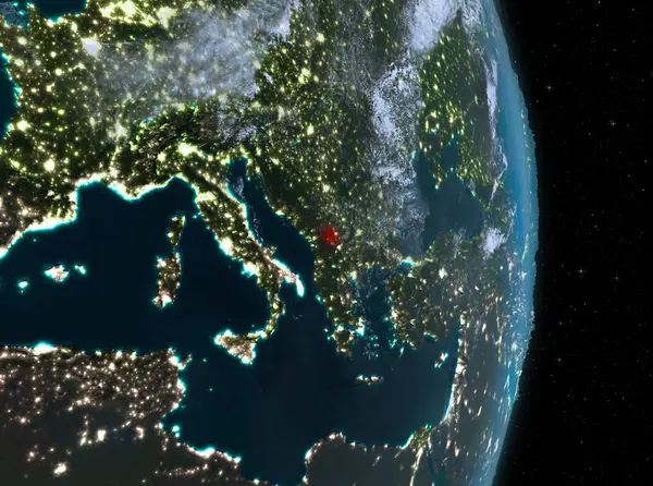 Gece boyunca dünya üzerinde Kosova