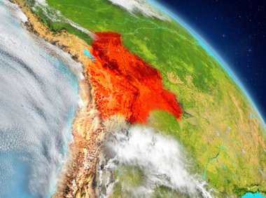 Yörüngeden Bolivya