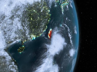 Gece boyunca yeryüzünde Tayvan