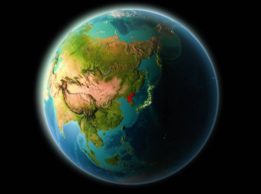 Akşam Kuzey Kore'de