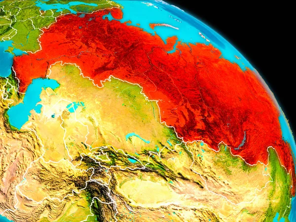 Rusya dünya üzerindeki