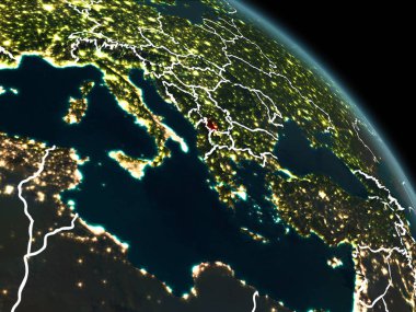 Kırmızı gece Kosova