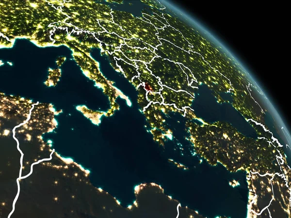 Kırmızı gece Kosova