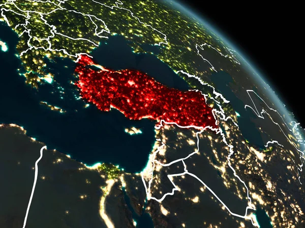 Türkiye'de kırmızı gece