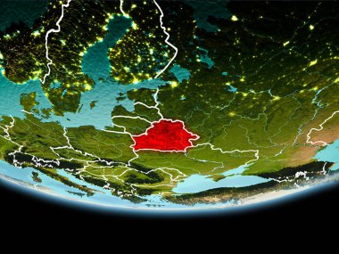 Akşam Kırmızı Beyaz Rusya