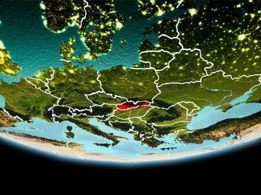 Slovakya kırmızı akşam