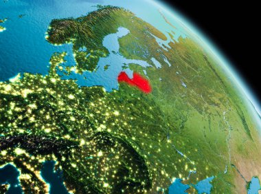 Letonya dünya üzerindeki sabah