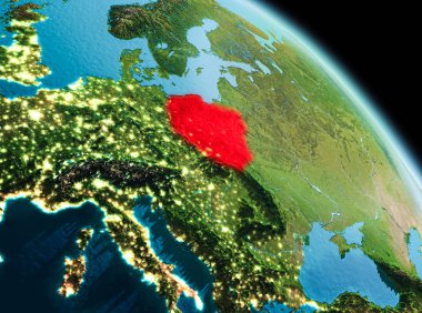 Polonya dünya üzerindeki sabah