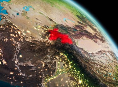 Tacikistan dünya üzerindeki sabah